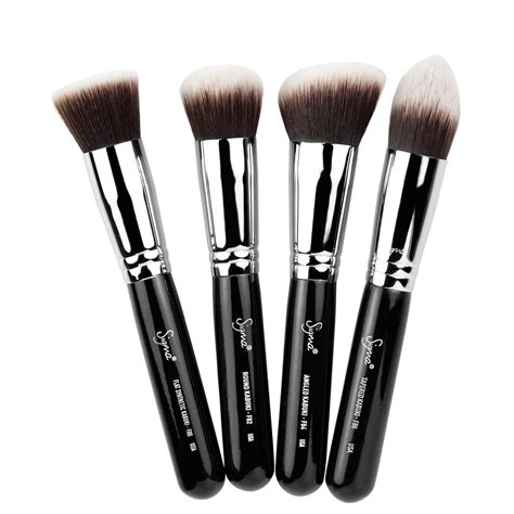 Synthetic Kabuki Kit 4 Brushes | Sigma brushes, Kabuki brush set, Makeup brushes