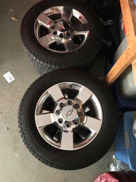 Factory 20 Silverado Wheels And Tires 5000 Miles Chevy And Gmc