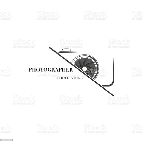Abstract Camera Logo Vector Design Template For