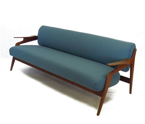 Freedom sectional fabric sofa *grey. NYC Mid-Century & Scandinavian Furniture Reupholstery ...