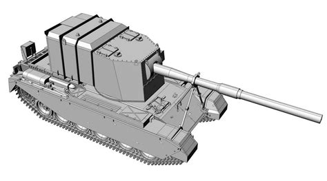 Ace Model Fv 4005 Stage Ii Js Killer 183mm Gun On Centurion Chassie