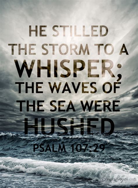 Stilling The Storm Psalm 10729 Praying For The Flood Victims In