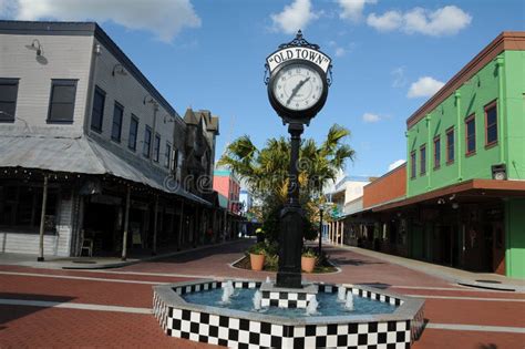 American Old Town Kissimmee Orlando Florida Usa Editorial Stock Image