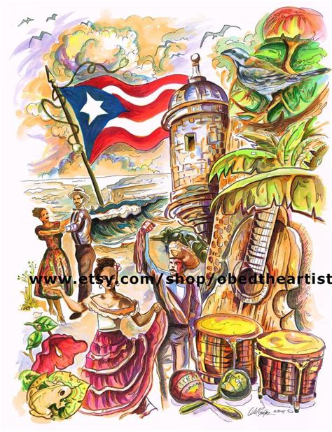 Photo Imaging Paper Visual Arts Puerto Rico Poster Puerto Rican Art