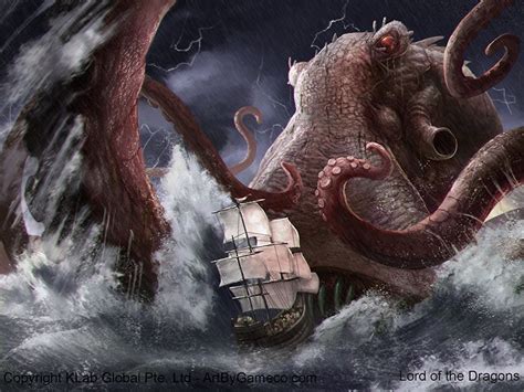 Kraken Evolved By Lozanox On Deviantart Mythological Creatures Fantasy
