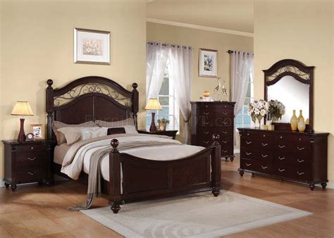 Find bedroom furniture at wayfair. 21550 Cleveland Bedroom in Dark Cherry by Acme w/Options