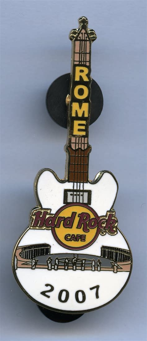 Rome Hard Rock Cafe Guitar Pin Guitar Pins Hard Rock Rome Hard