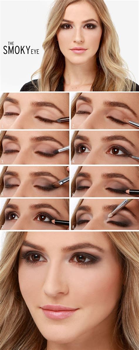 Pinkfashion Top 10 Tutorials For Irresistible Smoky Eyes