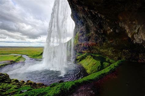 Seljalandsfoss Iceland Waterfall Wallpapers Hd Desktop