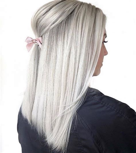 20 Trendy White Blone Color Hair Styles For Girls Page 2 Of 4 Ibaz