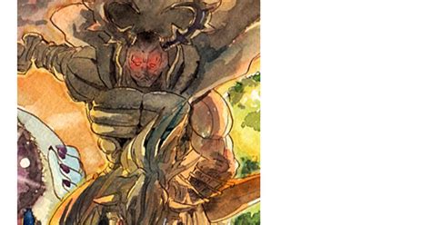 ff9 watercolor 召喚獣オーディン february 11th 2016 pixiv