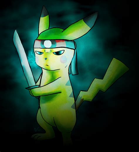 Pikachu Lightning Ninja 2 By Darkchocaholic On Deviantart