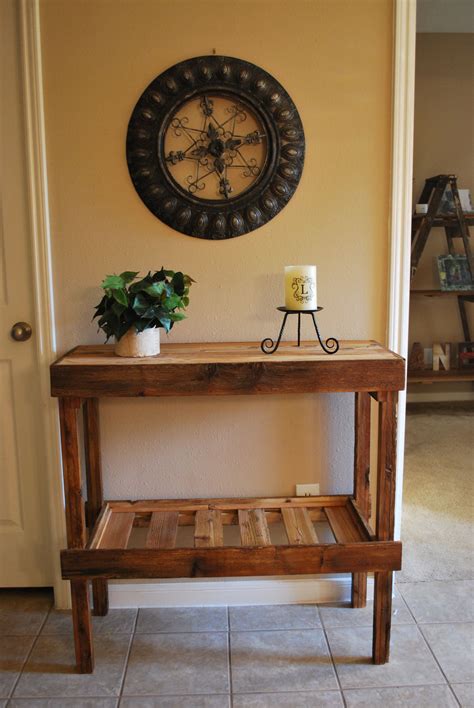Rustic Entry Table Rustic Entry Table Entry Table Dream House Rooms