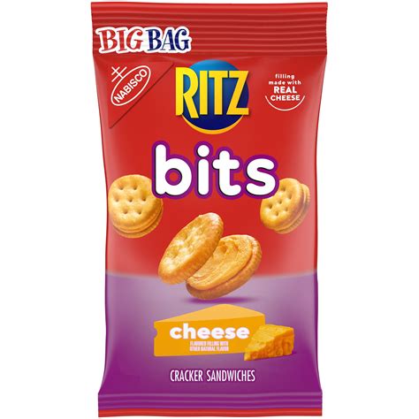 Buy Ritz Bits Cheese Cracker Sandwiches Big Bag 3 Oz Online At Lowest