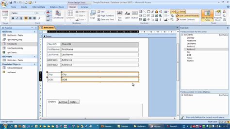 Returns the absolute value of a number. Adding a new Field to a Table and Form in Microsoft Access ...