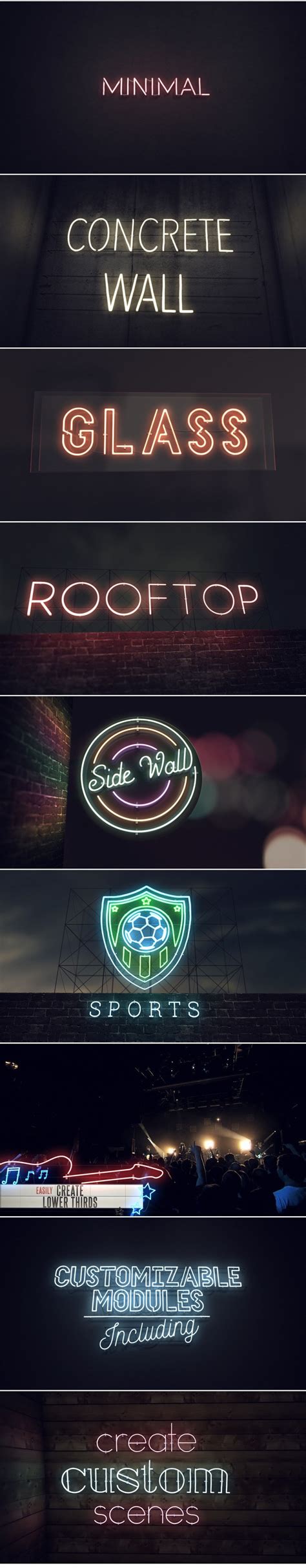 Videohive – Neon Sign Kit for After Effects 11928076 - Mac Torrents