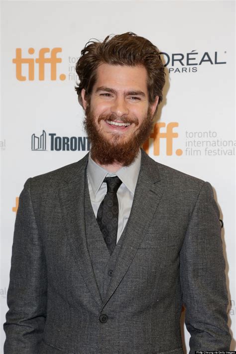 Garfield and his sandy brown hair have long been among the most popular fancasts for a young remus lupin on the tumblrs. Andrew Garfield And His Massive TIFF 2014 Beard Are A Hit