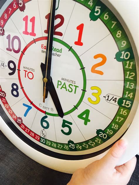 Review Easyread Time Teacher Wall Clock The Sen Resources Blog