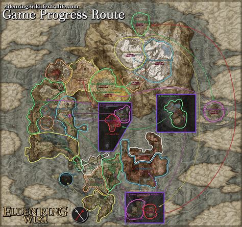 Elden Ring map suggested level for each area : r/Eldenring
