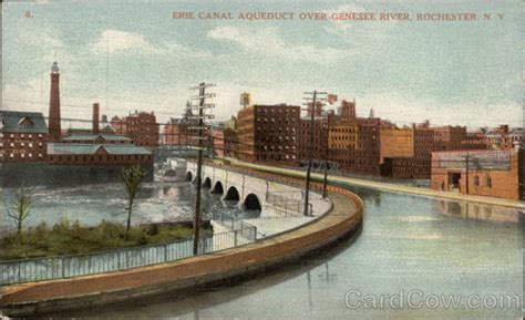 Erie Canal Aqueduct Over Genesee River Rochester Ny