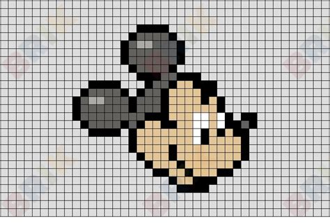 Mickey Mouse Pixel Art Gallery Of Arts And Crafts Pixel Art Disney