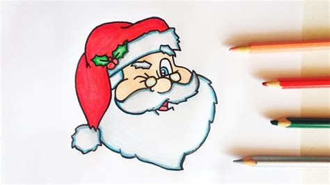 como desenhar o papai noel youtube