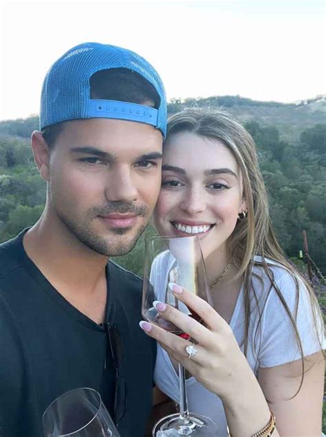 Taylor Lautner Is Engaged To Girlfriend Tay Dome Details Usweekly