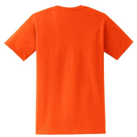 Gildan orange shirts for men. Gildan 2300 Ultra Cotton T-Shirt with Pocket - S. Orange ...