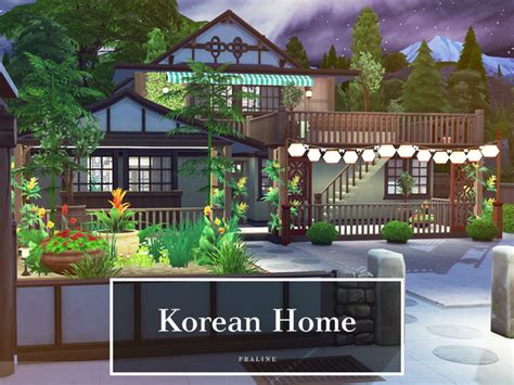 Korean Home By Pralinesims At Tsr Sims 4 Updates