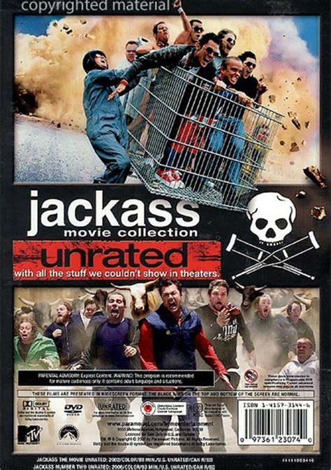 Jackass The Movie Unrated Jackass Number Two Unrated 2 Pack