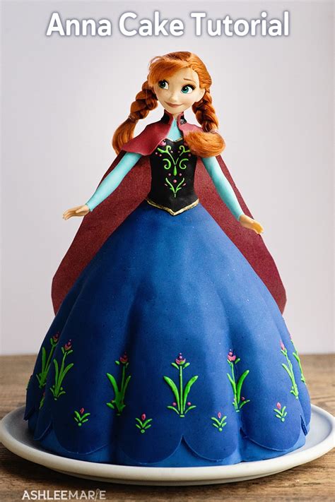 Anna Frozen Doll Cake Ubicaciondepersonascdmxgobmx