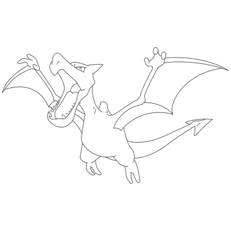 Free Aerodactyl Lineart by BehindClosedEyes00 on DeviantArt