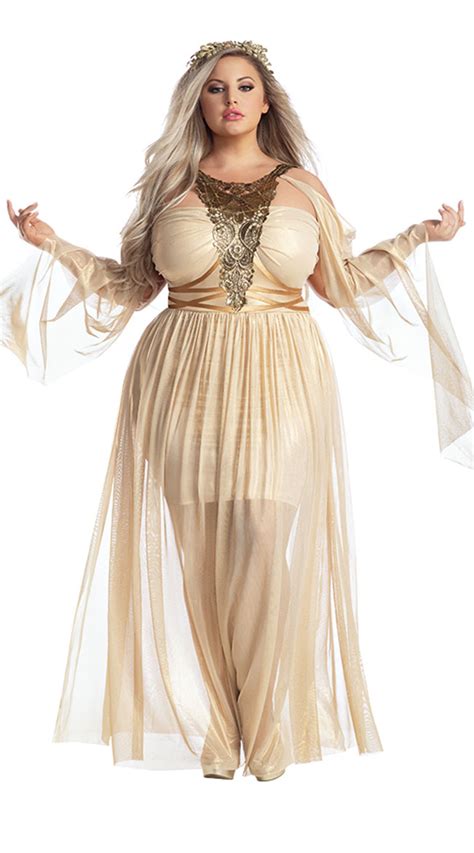 plus size greek goddess costume