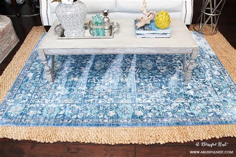 How To Layer Rugs Like A Pro Design Tips By A Blissful Nest