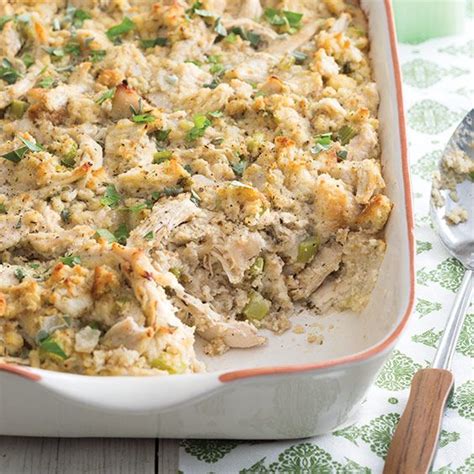 turkey and dressing casserole paula deen magazine recipe turkey dressing casserole