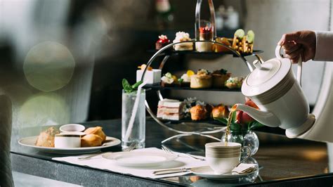 High tea is a term that is used generally when tea is served with cakes or pastries because it sounds quite regal and refined. Afternoon Tea at 5-star Upscale Hotel | Cordis, Auckland