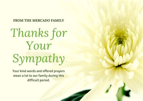 How To Say Thanks For Condolences Sympathy Thank You Messages To