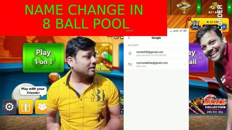 Numan8bpyt #8ballpool #namechangetrick100% how to change facebook id name in 8 ball pool 100% trick working / in. 8 BALL POOL NAME CHANGE TRICK ANYTIME... - YouTube