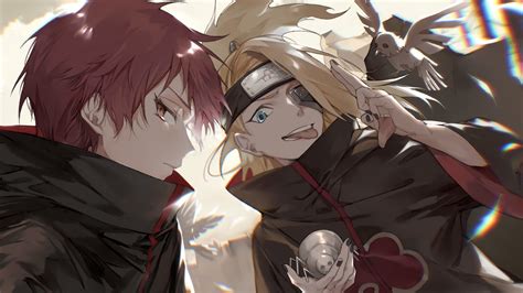 Naruto Deidara Naruto Sasori Naruto 1080p Wallpaper Hdwallpaper