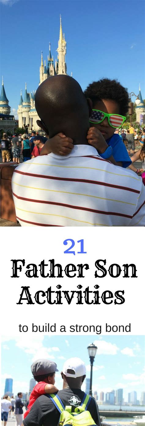 21 Best Father Son Activities To Build A Strong Bond Video The