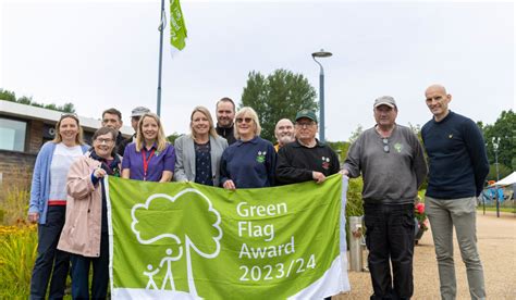 Newsroom Telford Celebrates Winning A Record Six Green Flag Awards