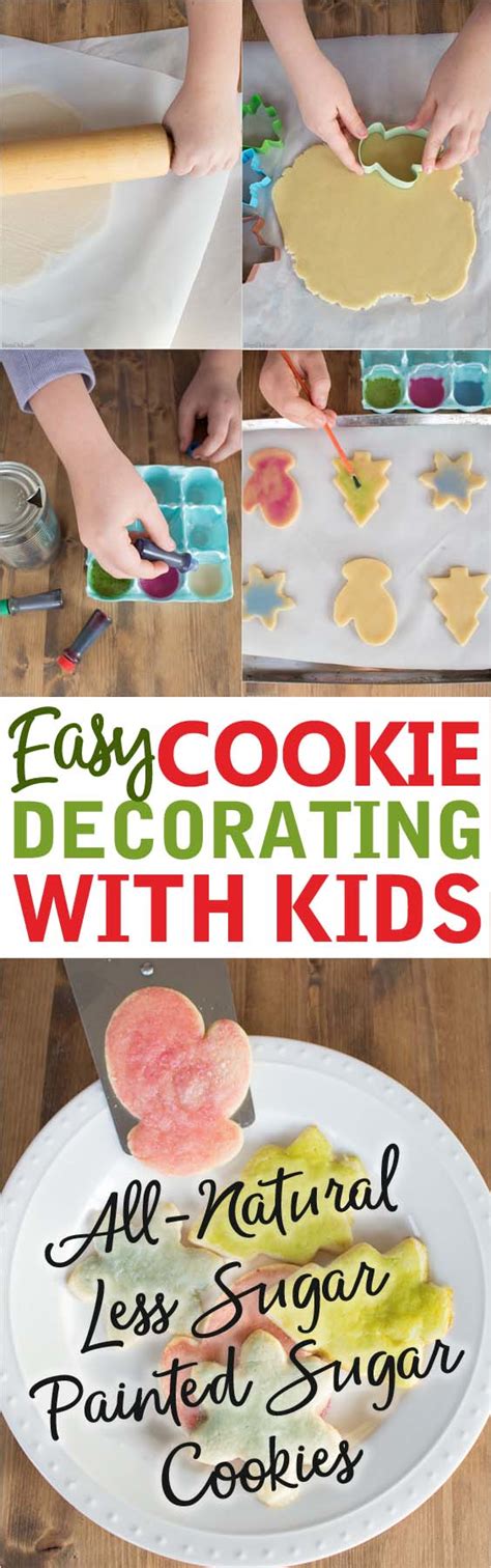 Pillsbury cookies are different because they're premade and already perfect, but this step is crucial! Easy Cookie Decorating with Kids: Painted Sugar Cookies ...