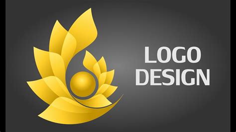 Flower Logo Design Tutorial Logo Design In Coreldraw