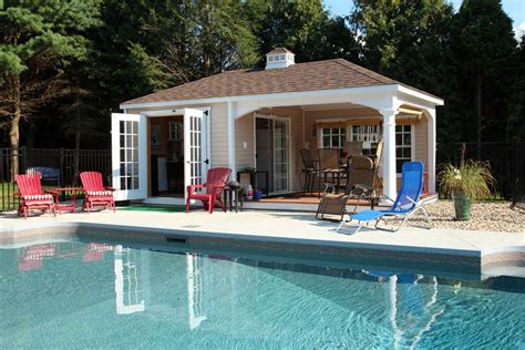 11 Sample Small Pool House Designs For Small Space Home Decorating Ideas