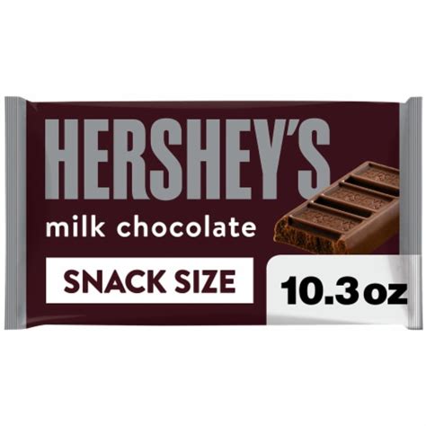 Hersheys Milk Chocolate Snack Size Candy Bag 1035 Oz Kroger