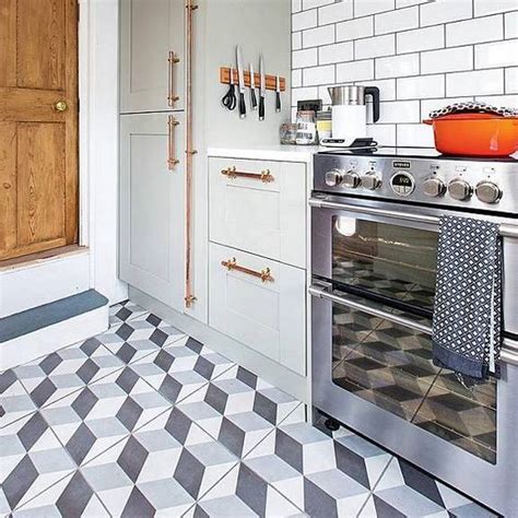10 Ide Keramik Lantai Dapur Dengan Motif Dan Warna Yang Ciamik