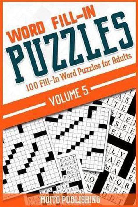 Word Fill In Puzzles Moito Publishing 9781976117534 Boeken