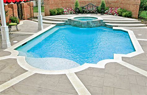 Geometric Pool And Spa Designs Photos Blue Haven