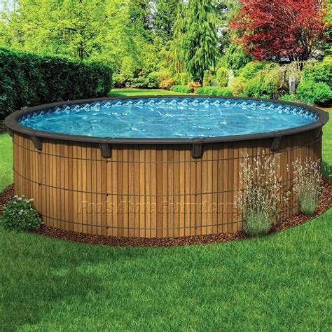 Wooden Pools Wood Above Ground Swimming Pools Above Ground Pool