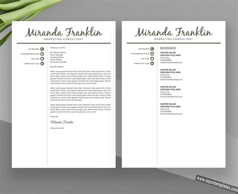 It is a document intended to highlight education and accomplishments in order to persuade consult others in your field to determine if you need to describe your teaching responsibilities or simply list the courses. Simple CV Template Word, Curriculum Vitae, Professional CV ...